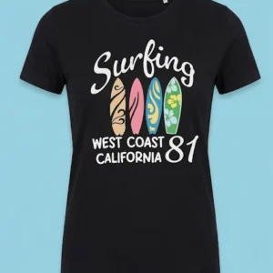 MAGLIETTA CALIFORNIA SURFING
