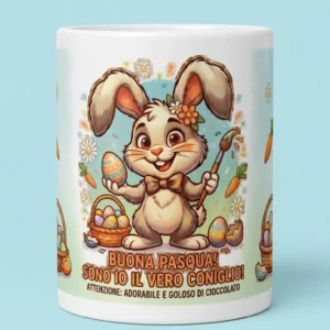 TAZZA CONIGLIO PASQUALE