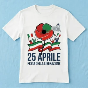 MAGLIETTA COMMEMORATIVA 25 APRILE 2026